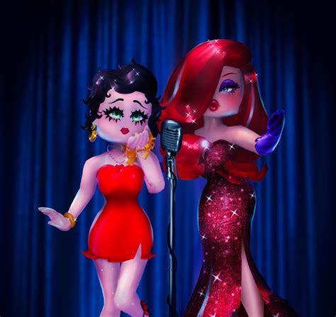 Betty Boop And Jessica Rabbit