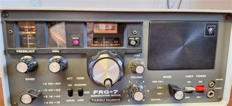 Yaesu Musen Frg Shortwave Receiver Am Cw Ssb Mhz Mhz Radio