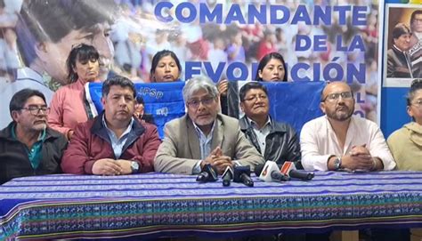 Evismo pide al Gobierno convocar al diálogo y reflexionar sobre una