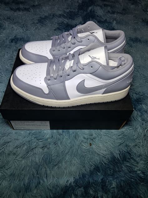 Nike Air Jordan Low Vintage Grey Original Pair Fesyen Pria Sepatu