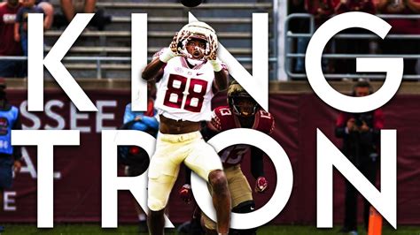 Why Kentron Poitier Is Ready To Be FSU S 2 Wide Receiver Spring