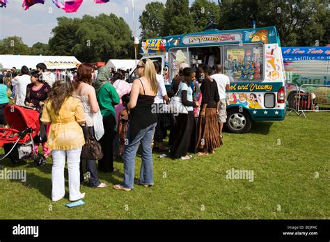 Uk England Manchester Platt Fields Mega Mela Asian Cultural Event