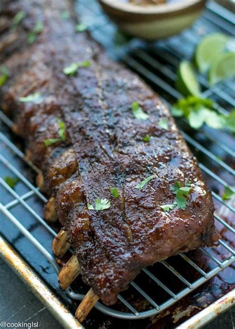 Soy Honey Glazed Pork Ribs Recipe A Slab Of Smithfield Baby Back Ribs