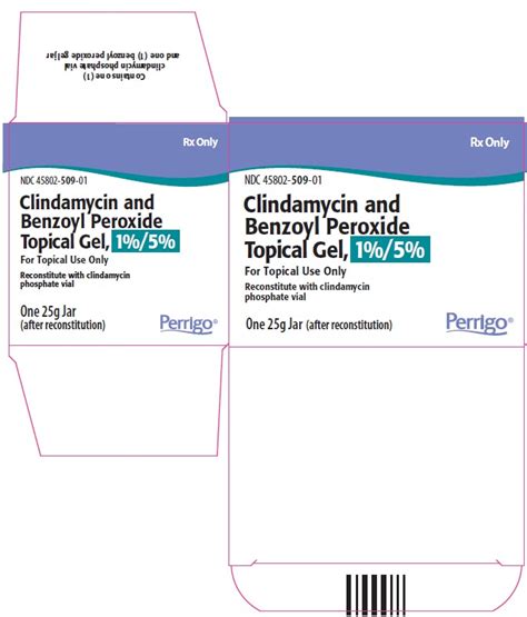 Dailymed Clindamycin And Benzoyl Peroxide Kit