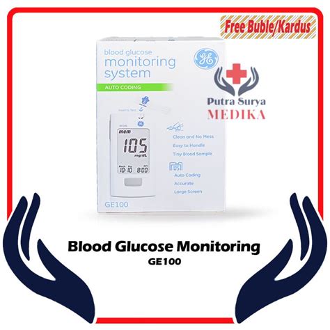 Jual Alat Cek Gula Darah Blood Glucose Monitoring GE100 Shopee