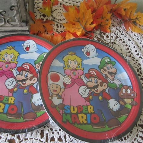 Designware Kitchen Lot 6 Super Mario Bros Designware Plates 9 New