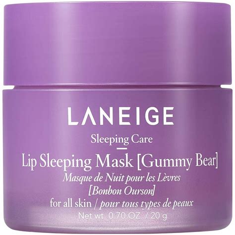 Laneige Lip Sleeping Mask Gummy Bear Yeppo And Soonsoo