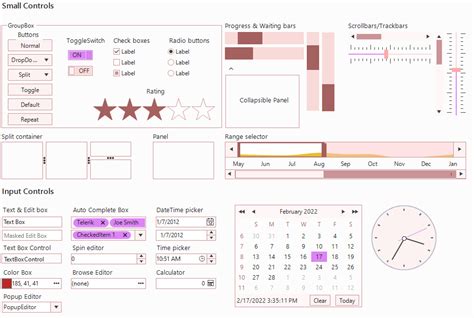 VisualStudio2022 Theme Blending UI For WinForms Tools Telerik UI