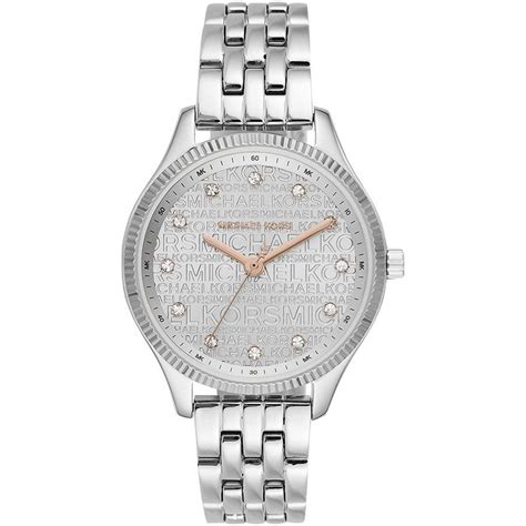 Ng H N Michael Kors Mk Lexington Three Hand Stainless Steel Mk