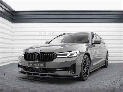 【楽天市場】bmw 5シリーズ G30 G31 後期 ラグジュアリー フロント リップ スポイラー V1 Bmw スプリッター