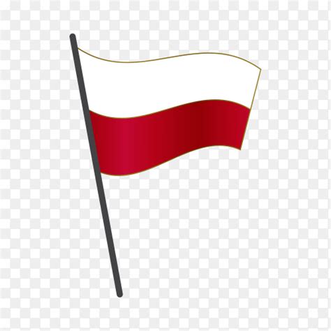 Poland Flag Waving Vector On Transparent Background Png Similar Png