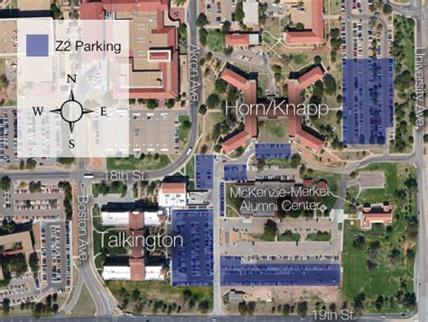 Campus Maps | Transportation & Parking Services | TTU