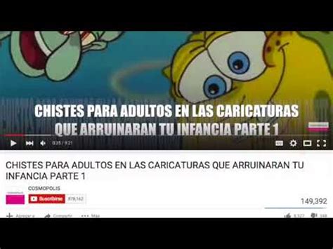 Tu Cosmopolis Chistes Para Adultos En Las Caricaturas Que Arruinaran Tu