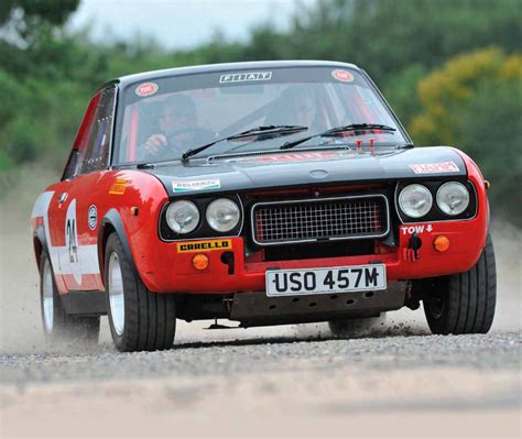 1974 Fiat 124 CC Sport Coupe Rally Drives Today