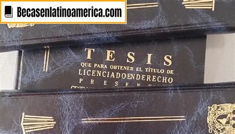 Tesis de la UNAM Consejos prácticos y recursos