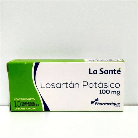 Medicina Losartan Potasico Mg X La Sante Sihay