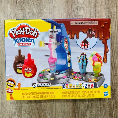 Playdoh Kitchen Creations Ice Cream Playset Play Doh Dough Hobbies