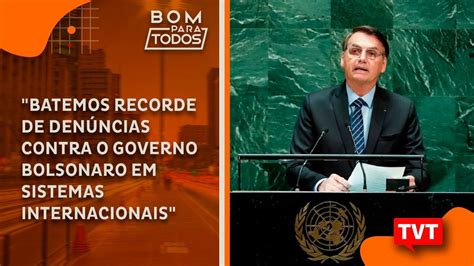 Batemos Recorde De Denúncias Contra O Governo Bolsonaro Em Sistemas