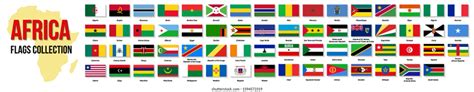 Flags Of African Countries With Names