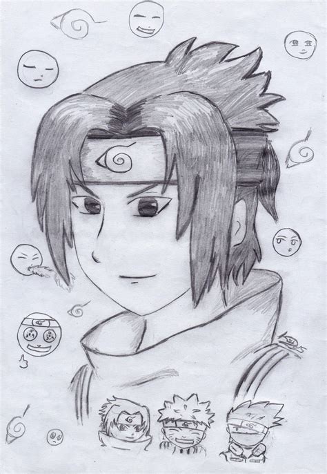 Sasuke Uchiha smile by Mangaiq on DeviantArt