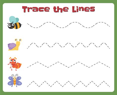 Preschool Tracing Lines Sheets 10 Free Pdf Printables Printablee