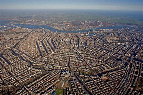 A Better Aerial View Of Amsterdam City Landscapes