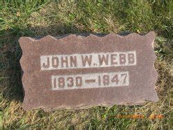 John W Webb Homenaje De Find A Grave