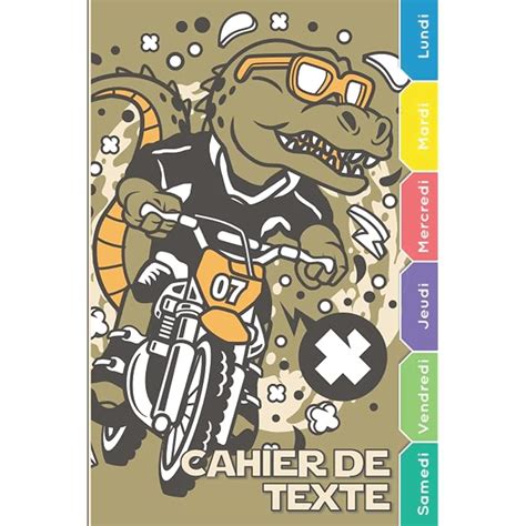 Buy Cahier De Texte Gar On Cahier De Texte Motocross Rider