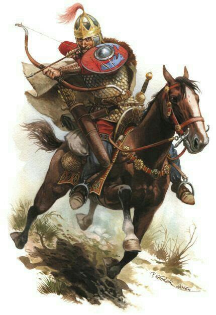 Best 12 Heavy Armoured Horseman From The Sarmatian Tribe