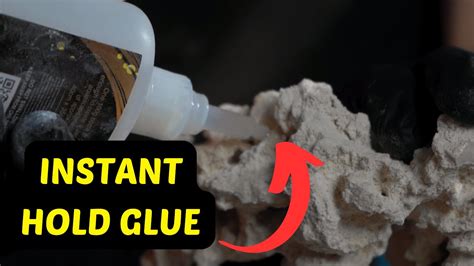 Aquarium Aquascaping Glue Aquascapers Guide To Gluing Rock Youtube