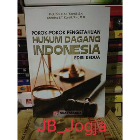 Jual POKOK POKOK PENGETAHUAN HUKUM DAGANG INDONESIA EDISI KEDUA Pdof