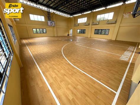 Basketball court rubber flooring, Furniture & Home Living, Home Decor ...