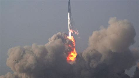 La Plus Grande Fusée Du Monde Starship De Spacex Explose Lors De Son