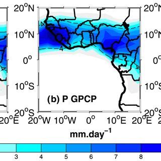 Spatial Pattern Of Mean Monthly Jaso July To October Precipitation