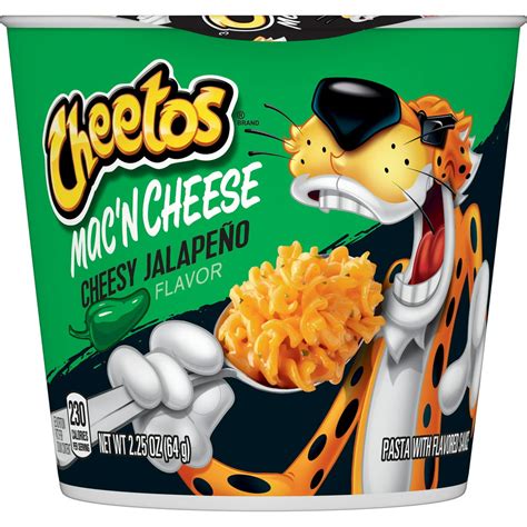 Cheetos Mac N Cheese Cheesy Jalapeno Flavor 225 Oz Cup Walmart