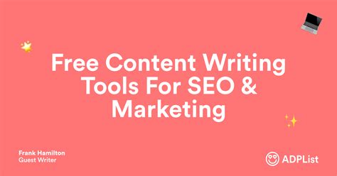 Free Content Writing Tools For Seo And Marketing