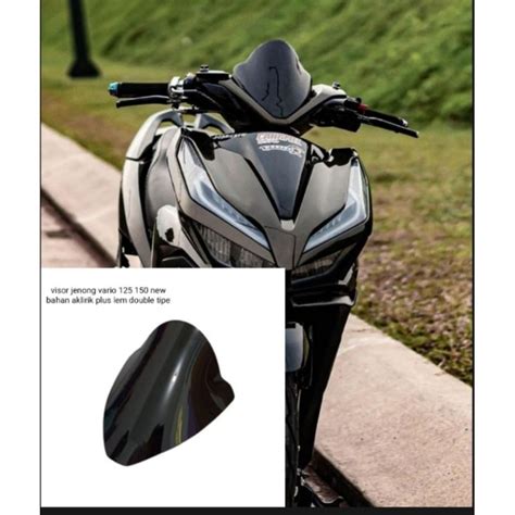 Jual Visor Variasi Honda Vario 125 Tahun 2018 2022 Model Jenong Bahan