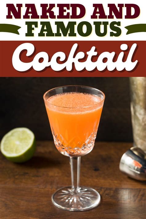 Naked And Famous Cocktail Aperol Drink Recipe Insanely Good