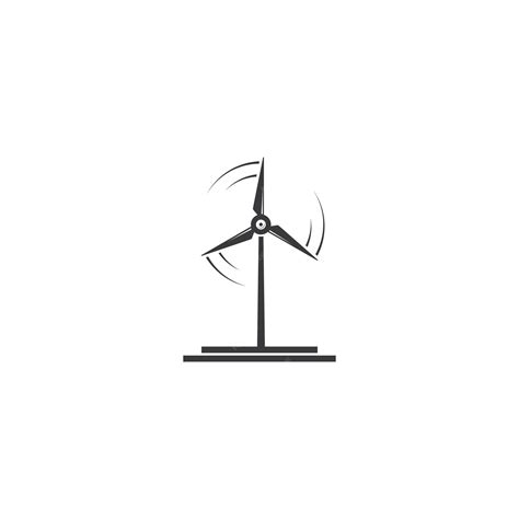 Premium Vector Wind Turbine Icon Vector Illustration Design Template Web