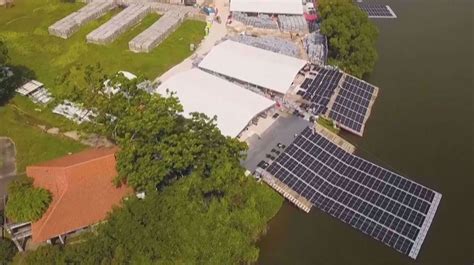 Singapore Unveils One Of Worlds Biggest Floating Solar Farms