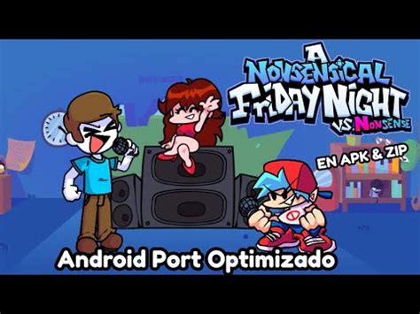 FNF Vs Nonsense V2 Android Port Optimizado Gama Baja Low End Apk