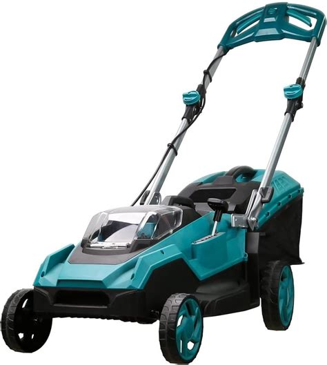 Amazon V Walk Behind Battery Electric Lawn Mowers Portable Lawn