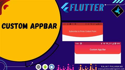 Custom Appbar In Flutter Flutter Appbar Actions Flutter Appbar With