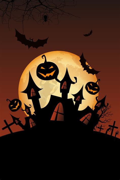 Fundo Cartaz De Fundo Criativo De Halloween Dos Desenhos Animados Dia