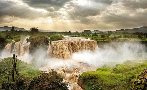 Blue Nile Falls Ethiopia Landscape Beautiful Waterfalls Waterfall ...