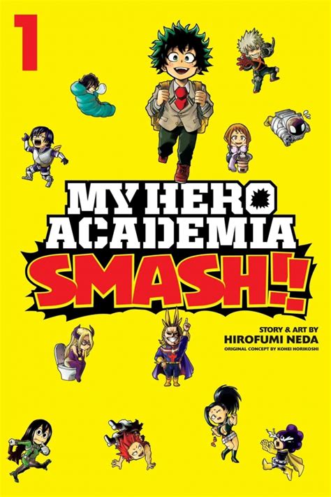 Manga Review My Hero Academia Smash” Volume One B3 The