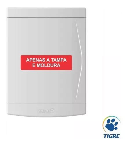 Tampa Para Quadro De Força Tigre 12 16 Disjuntores Original à venda em