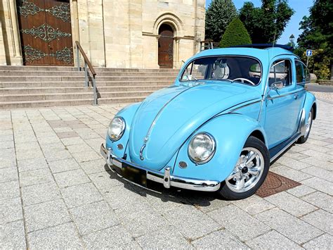 Location VOLKSWAGEN Coccinelle De Luxe De 1957 Pour Mariage Doubs