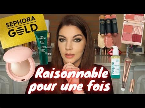 Wishlist Et Recommandations Journ Es Gold Sephora D Cembre