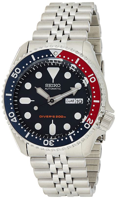 Seiko Men S Skx K Diver S Analog Automatic Stainless Steel Watch